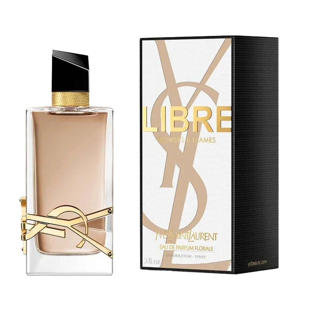 YVES SAINT LAURENT LIBRE FLOWERS & FLAMES EDP 90ML - Imagen 2