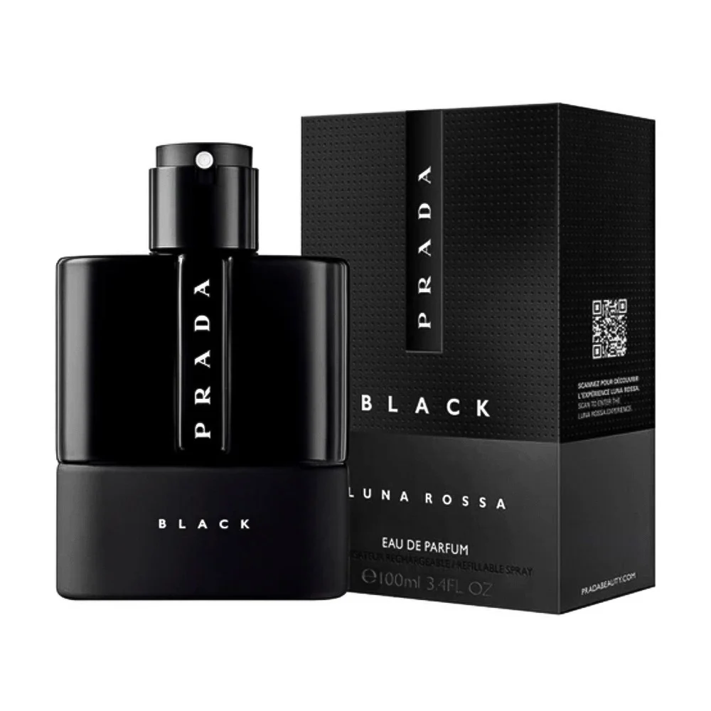 PRADA LUNA ROSSA BLACK EDP 100ML - Imagen 2